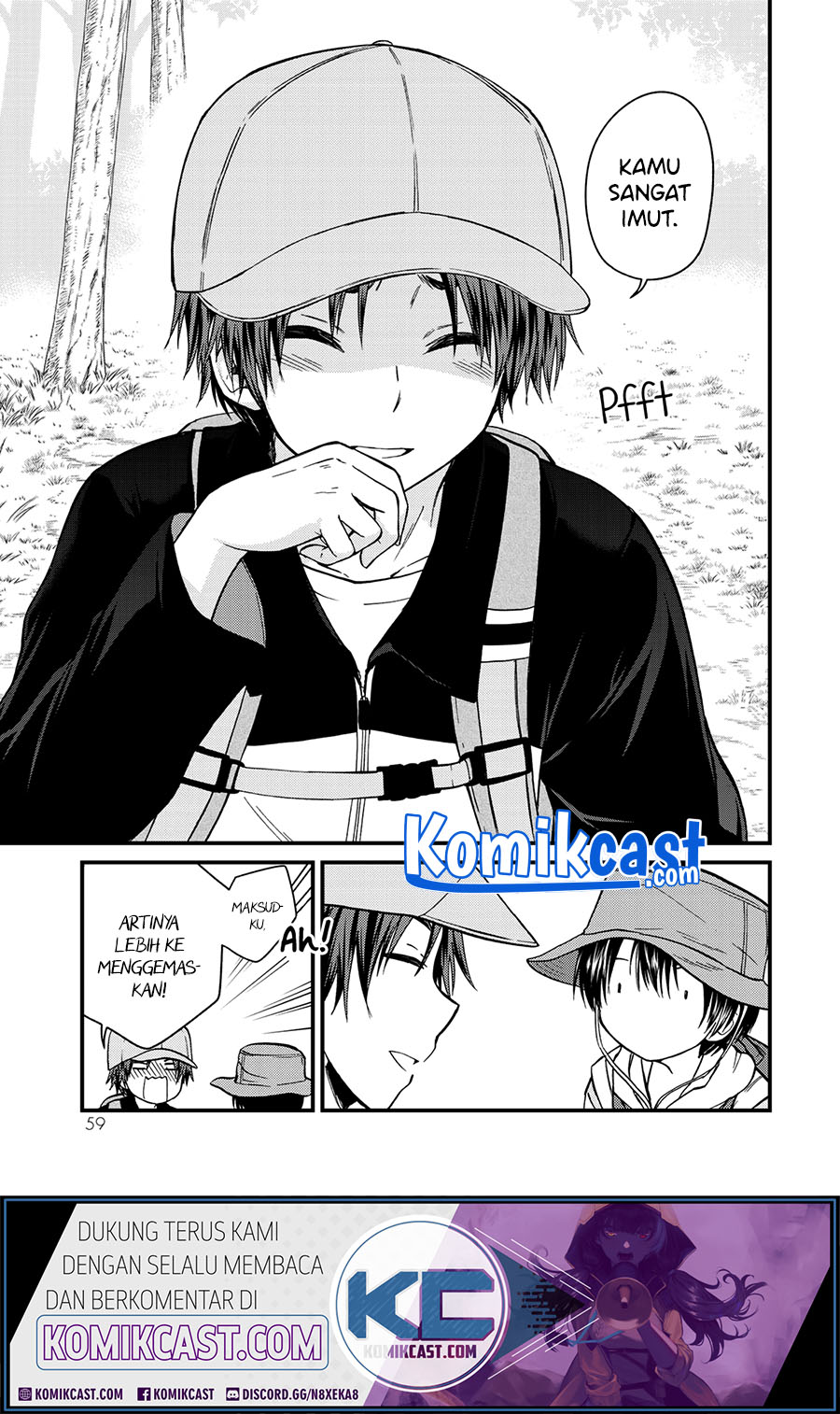 Ojou-sama no Shimobe Chapter 57 Bahasa Indonesia